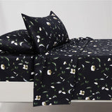 Zara Black - Satin Flat Sheet