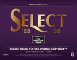 2025-26 Panini Select Road To FIFA World Cup 2026 Soccer Hobby Box