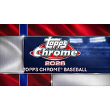 2026 Topps Chrome Baseball Jumbo Box