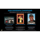2026 Upper Deck Goodwin Champions Hobby Box *Contact Us To Order*