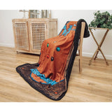 Toynk Magic: The Gathering Card Back Fleece Throw Blanket | 45 x 64 Inches