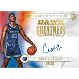 2025-26 Topps Inception Basketball Hobby Box