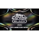 2025 Topps Chrome Black Football Hobby Box