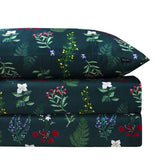 Evening Bloom - Satin Flat Sheet