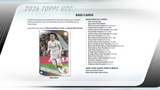 2025-26 Topps UEFA Club Competitions Soccer 7-Pack Blaster Box