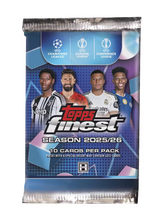 2025-26 Topps UEFA Club Competitions Finest Soccer Hobby Box