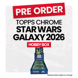 Topps Star Wars Chrome Galaxy 2026 Hobby Box - Pre-Order