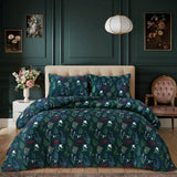 Evening Bloom - Satin Flat Sheet