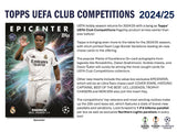 2024-25 Topps UEFA Club Competitions Soccer 7-Pack Blaster Box