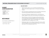 2025-26 Panini National Treasures Road to FIFA World Cup Soccer Hobby Box (Pre Order)