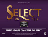 2025-26 Panini Select Road to FIFA World Cup Soccer Blaster Box