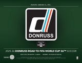 2025-26 Panini Donruss Road to World Cup Soccer Hobby International Box