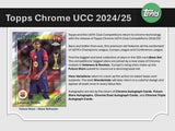 2024-25 Topps UEFA Club Competitions Chrome Soccer Blaster Box