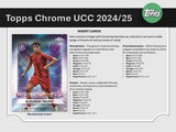 2024-25 Topps UEFA Club Competitions Chrome Soccer Blaster Box