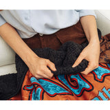 Toynk Magic: The Gathering Card Back Fleece Throw Blanket | 45 x 64 Inches