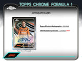 2024 Topps Chrome Formula 1 Racing Value Blaster Box