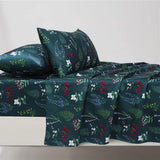 Evening Bloom - Satin Flat Sheet