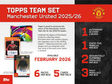 2025-26 Topps Soccer Manchester United Team Set Box