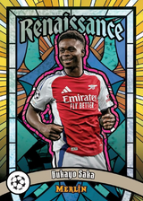 2024-25 Topps Chrome Merlin UEFA Club Competitions Soccer Hobby Box