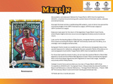 2024-25 Topps Chrome Merlin UEFA Club Competitions Soccer Hobby Box