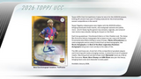 2025-26 Topps UEFA Club Competitions Soccer 7-Pack Blaster Box