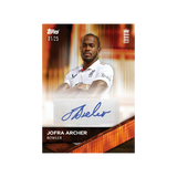 Topps England Cricket 2025 Team Set